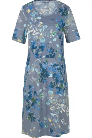 Green Cotton Dames Jurken - Jurk