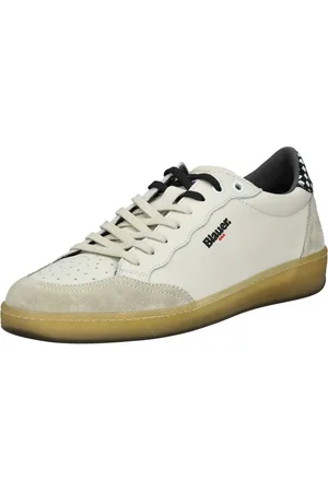 Blauer Sneakers laag