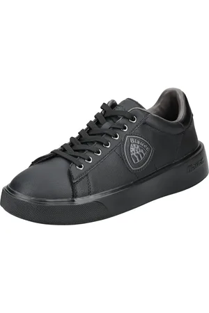 Blauer Sneakers laag