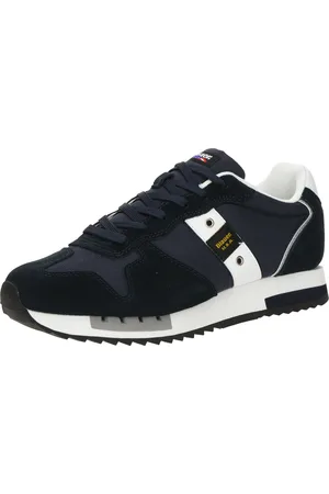 Blauer Sneakers laag