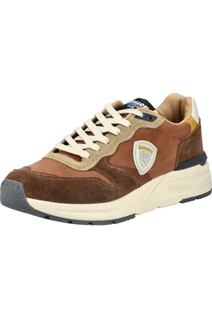 Blauer Sneakers laag 