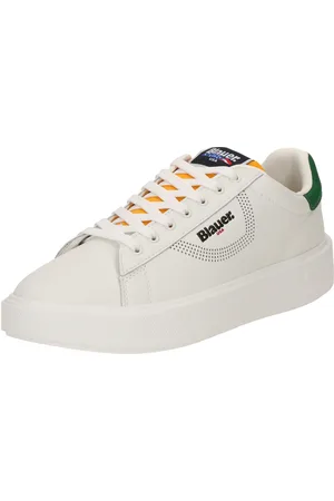 Blauer Sneakers laag