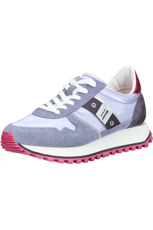 Blauer Sneakers laag