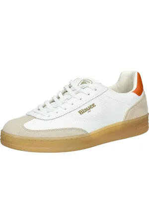 Blauer Sneakers laag