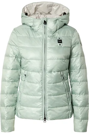 Blauer Winterjas 