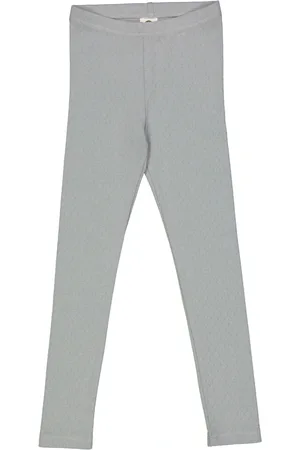 Green Cotton Leggings