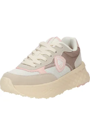 Blauer Sneakers laag