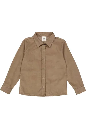 Green Cotton Overhemd