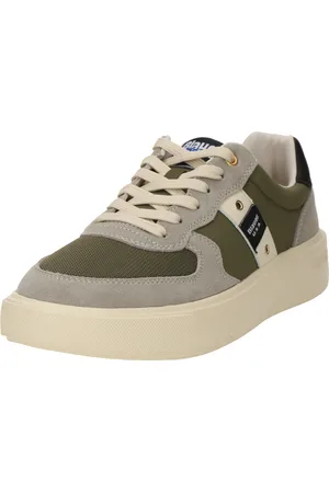 Blauer Sneakers laag