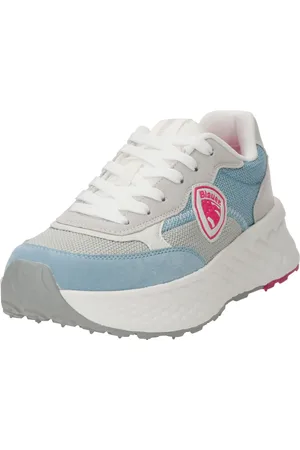 Blauer Sneakers laag