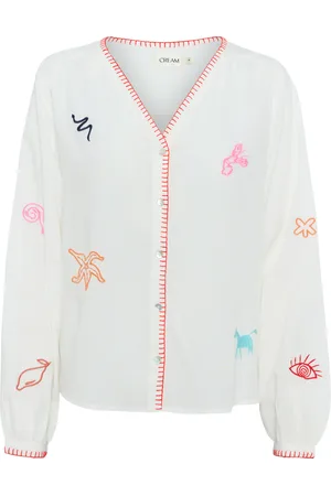Cream Blouse 
