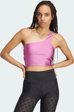 adidas Fashion Cut-Out Spandex Crop Top