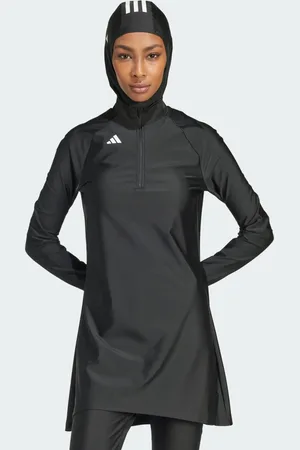 adidas 3-Stripes Swim Long Sleeve Top