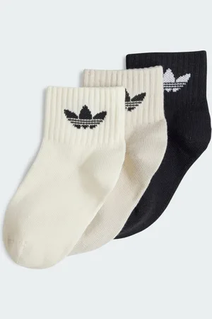adidas Mid Ankle Socks 3 Pair Pack Kids
