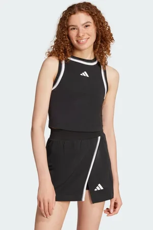 adidas Essentials Color-Pop Cotton Crop Tank Top
