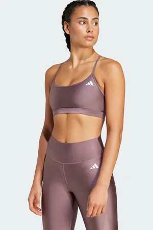 adidas Aeroreact Training Light-Support Shiny Bra