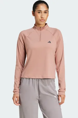 adidas Train Essentials Minimal Branding 1/4-Zip Cover Up