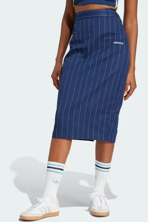 adidas Pinstripe Pencil Skirt