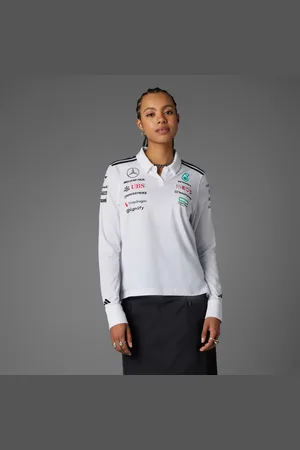 adidas MERCEDES - AMG PETRONAS FORMULA ONE TEAM POLO LONG SLEEVE