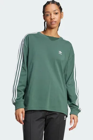 adidas 3-Stripes Long Sleeve Tee