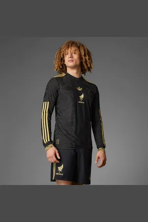 adidas Mexico Gold Long Sleeve Jersey