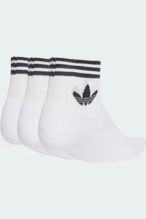 adidas Island Club Trefoil Ankle Socks 3 Pairs