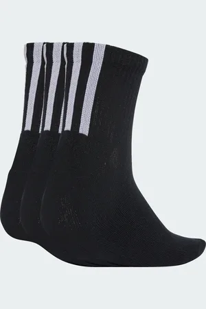 adidas Quarter 3 Back Stripes Socks 3 Pairs