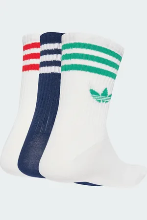 adidas 3-Stripes Crew Socks 3 Pairs