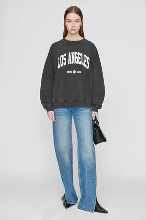 ANINE BING Ramona Sweatshirt University Los Angeles in Washed