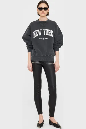 ANINE BING Ramona Sweatshirt University New York in Washed