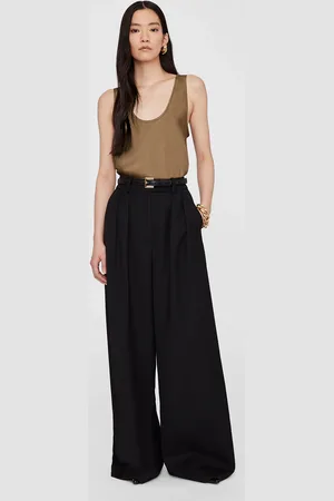 ANINE BING Lea Top in Sepia