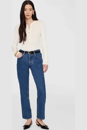 ANINE BING Katrin Long Sleeve Sweater in
