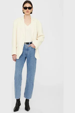 ANINE BING Quinn Blazer in Cashmere Blend