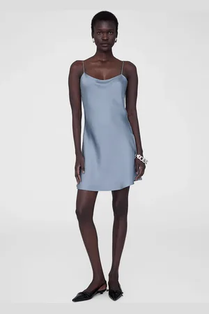 ANINE BING Chloe Mini Dress in Peri