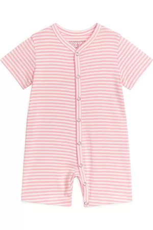 ARKET Short Sleeve All-in-One Pyjama - Pink