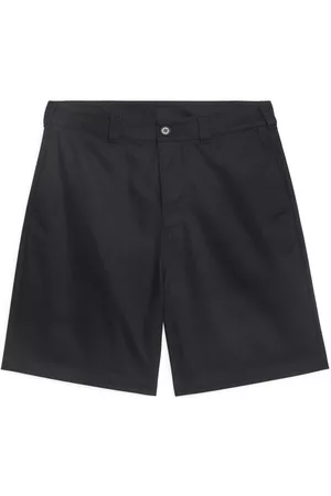 ARKET Relaxed Cotton Twill Shorts - Blue