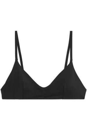 ARKET Tie-Back Bikini Top - Black