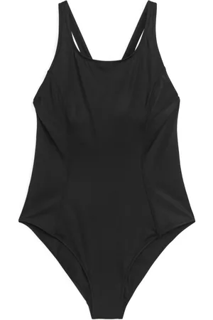 ARKET Racerback Swimsuit - Black
