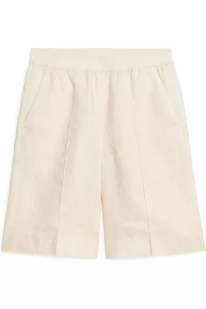 ARKET Dames Bermuda's - Knee-Length Linen Shorts