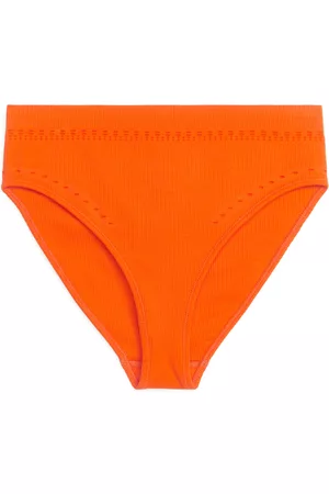 ARKET Seamless Bikini Briefs - Orange