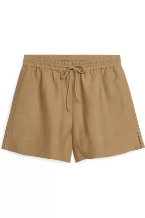 ARKET VIscose Linen Shorts