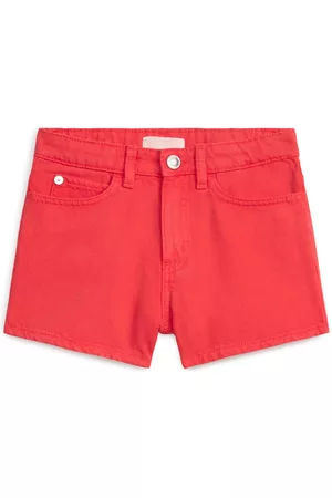 ARKET Shorts - Denim Shorts - Red
