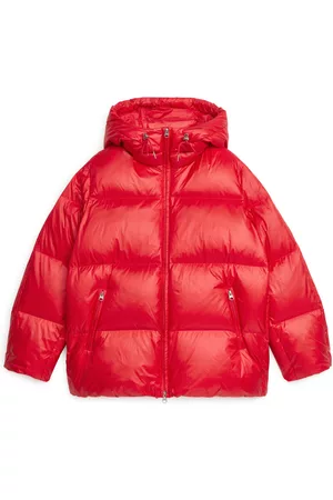 ARKET Down Puffer Jacket - Red