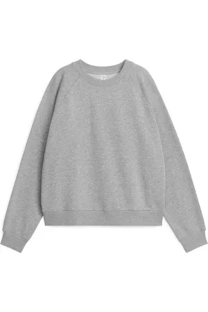 ARKET Soft French Terry Sweatshirt - Grey