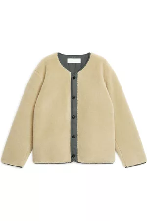 ARKET Wool Fleece Liner Jacket - Grey