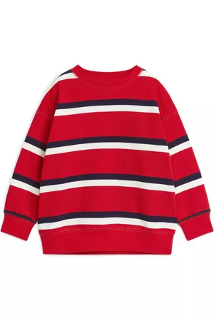 ARKET Sweaters - Relaxed Sweatshirt - Red