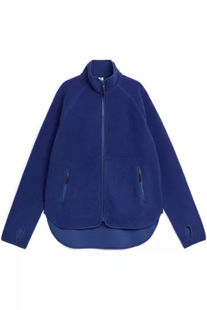 ARKET Fleece Zip Jacket - Blue