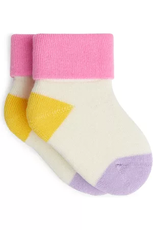 ARKET Terry Socks - Pink