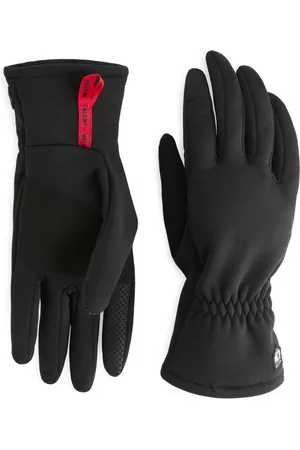 ARKET Hestra Touch Point Fleece Liner Gloves - Black