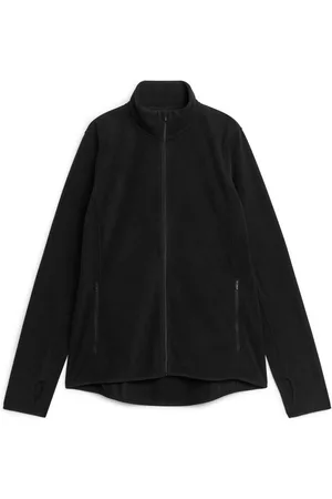 ARKET Dames Outdoorjassen - Fleece Jacket - Black